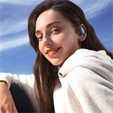 Baseus Eli Sport 1 Open-Ear True Wireless Earbuds vezeték nélküli fülhallgató, fekete