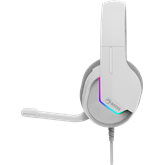 MARVO Tactic 40 vezetékes fejhallgató - fehér - RGB világítás