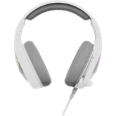 MARVO Tactic 40 vezetékes fejhallgató - fehér - RGB világítás
