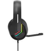 MARVO Tactic 40 vezetékes fejhallgató - fekete - RGB világítás