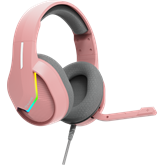 MARVO Tactic 40 vezetékes fejhallgató - rózsaszín - RGB világítás