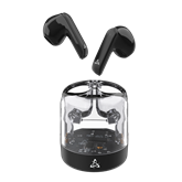 SBOX EB-TWS12B bluetooth v5.4 in-ear fülhallgató mikrofonnal - EDR - fekete