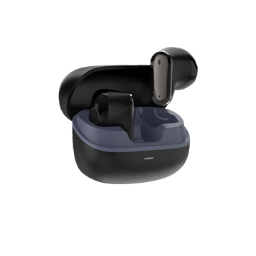 White Shark GEB-TWS201B BLAZE-B fekete bluetooth fülhallgató mikrofonnal - fekete