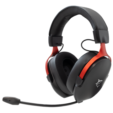White Shark GH-2445B FOX gamer fejhallgató mikrofonnal - fekete
