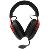 White Shark GH-2445B FOX gamer fejhallgató mikrofonnal - fekete