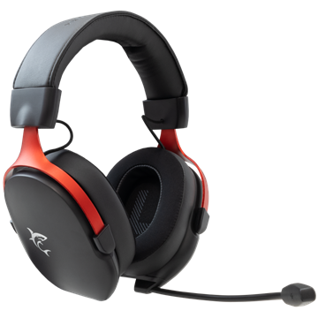 White Shark GH-2445B FOX gamer fejhallgató mikrofonnal - fekete