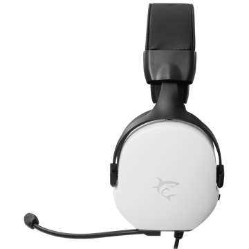 White Shark GH-2445W FOX gamer fejhallgató mikrofonnal - fehér