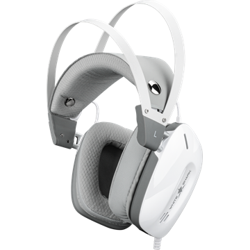 White Shark GH-2446W GOTTAN vezeték nélküli gamer fejhallgató mikrofonnal - fehér
