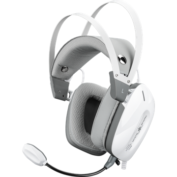 White Shark GH-2446W GOTTAN vezeték nélküli gamer fejhallgató mikrofonnal - fehér