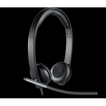 Logitech H650e Sztereo Headset - Fekete