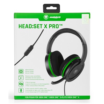 Snakebyte Xbox One HeadSet X Pro fejhallgató