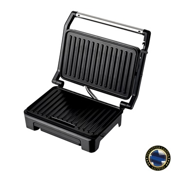 Livia Panini Grill készülék 800W - fekete/ezüst