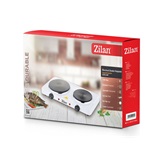 Zilan ZLN2180 2 személyes elektromos főzőlap - 15,5/18,5cm - 2500W - fehér