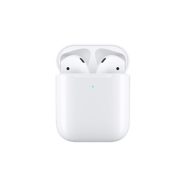 Apple Airpods 2 vezetéknélküli töltős tokkal