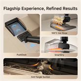 UWANT D700 Pro vezeték nélküli nedves-száraz kézi porszívó - kék