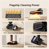 UWANT D700 Pro vezeték nélküli nedves-száraz kézi porszívó - kék