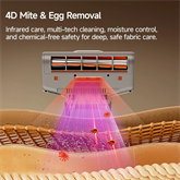 UWANT M700 vezetékes kézi matracporszívó - szürke