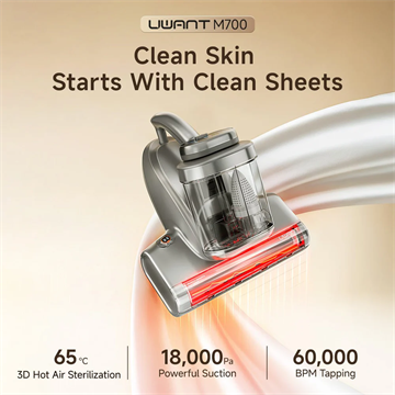 UWANT M700 vezetékes kézi matracporszívó - szürke