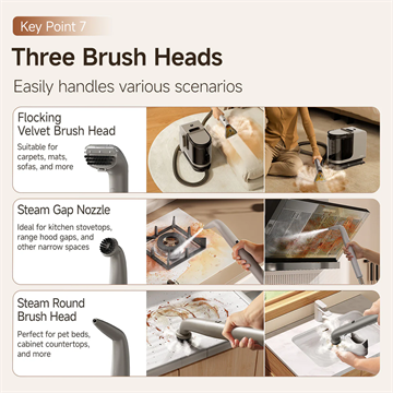 UWANT Y200 Steam gőztisztító - szürke