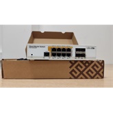 Használt MikroTik CRS112-8P-4S-IN asztali/rackbe szerelhető switch