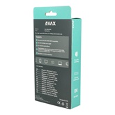 AVAX AV900 PRIME HDMI 2.1 8K/60Hz ultra vékony cink ötvözetű sodorszálas kábel, asztroszürke