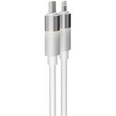 AVAX CB314 GLOWY 27W USB-C - Lightning gyorstöltő kábel, fehér - 1m