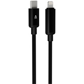 AVAX CB650 PULSEY 27W USBC–Lightning fonott töltőkábel, szürke - 0.5m