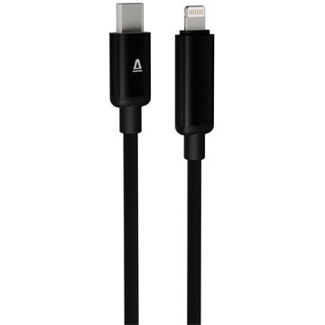 AVAX CB650 PULSEY 27W USBC–Lightning fonott töltőkábel, szürke - 0.5m
