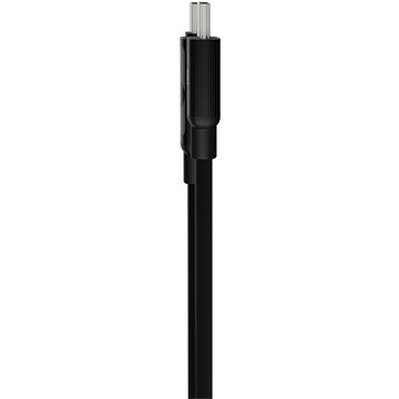 AVAX CB654 PULSEY 60W USB-C gyorstöltő kábel, fonott, szürke - 1m