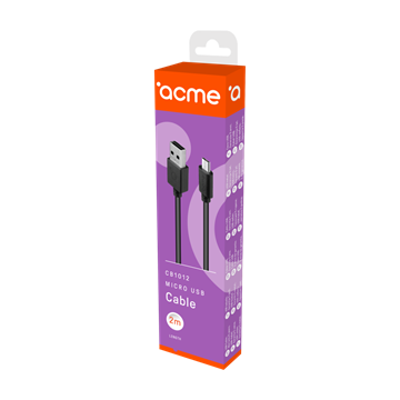 Acme CB1012 micro USB kábel - 2m