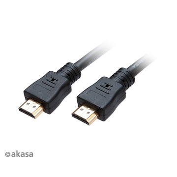 Akasa 8K Ultra High Speed HDMI kábel - 1m - AK-CBHD19-10BK