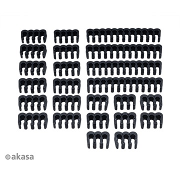 Akasa Black Cable Comb Kit