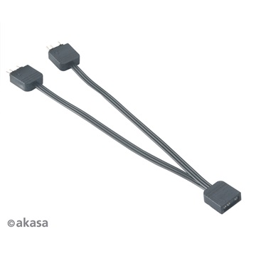 Akasa Címezhető RGB LED elosztó - 2-pack - AK-CBLD08-KT02