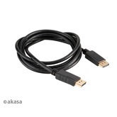 Akasa Displayport kábel - 2m - AK-CBDP21-20BK