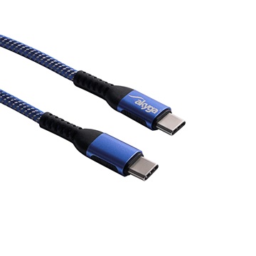 Akyga AK-USB-36 100W USB 2.0 Type-C kábel - 0,5m