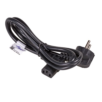 Akyga AK-PC-02A PC Power Cable 90° hálózati tápkábel - 1,5 m