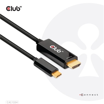 Club3D HDMI to USB Type-C 4K60Hz Active Cable M/M 1.8m