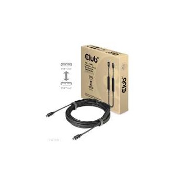 Club3D USB 3.2 Gen2 Type C to C Active Bi-directional Cable 8K60Hz M/M 5m/16.4ft
