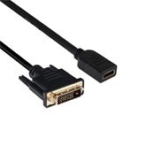 Club3D DVI-D TO HDMI 1.4 kábel M/F 2m 6.56ft