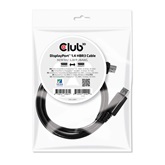 Club3D DisplayPort 1.4 HBR3 8K60Hz kábel M/M - 1m
