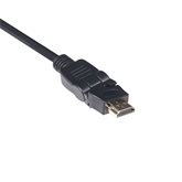 Club3D HDMI™ 2.0 4K60Hz UHD 360° Rotary kábel 2M/6.56ft  Male/Male 