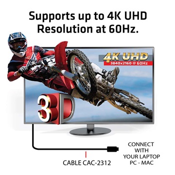 Club3D High Speed HDMI 2.0 4K60Hz UHD kábel - 5m