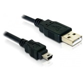 Delock 82252 USB 2.0 - USB - B mini 5pin apa - apa kamera kábel