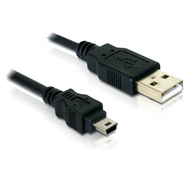 Delock 82252 USB 2.0 - USB - B mini 5pin apa - apa kamera kábel