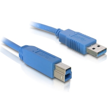 Delock 82434 apa/apa USB 3.0 A-B kábel - 1,8m