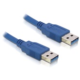 Delock 82534 USB3.0 A apa/apa kábel - 1m