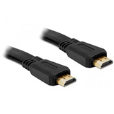 Delock 82669 A-apa/apa High Speed HDMI lapos kábel Ethernettel - 1m