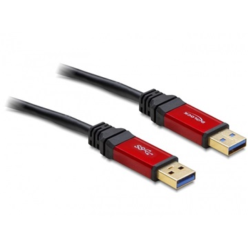 Delock 82745 USB 3.0 A apa/apa kábel prémium kábel - 2m