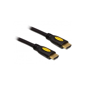Delock 83738 High Speed HDMI-kábel típusú Ethernet - HDMI-A dugós > HDMI-A dugós 4K 1,5 m