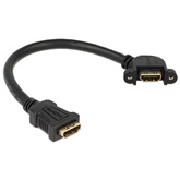 Delock 85101 HDMI-A anya > HDMI-A anya 110° forgatott kábel - 0,25m